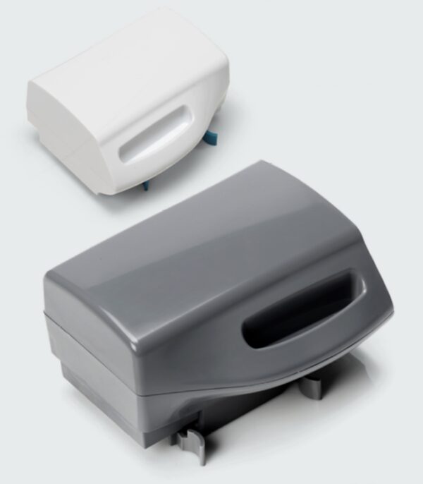 Two different types of hand dryers are shown.